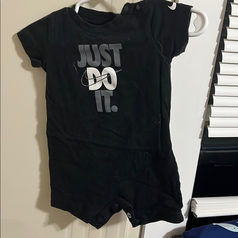 Nike short sleeve romper